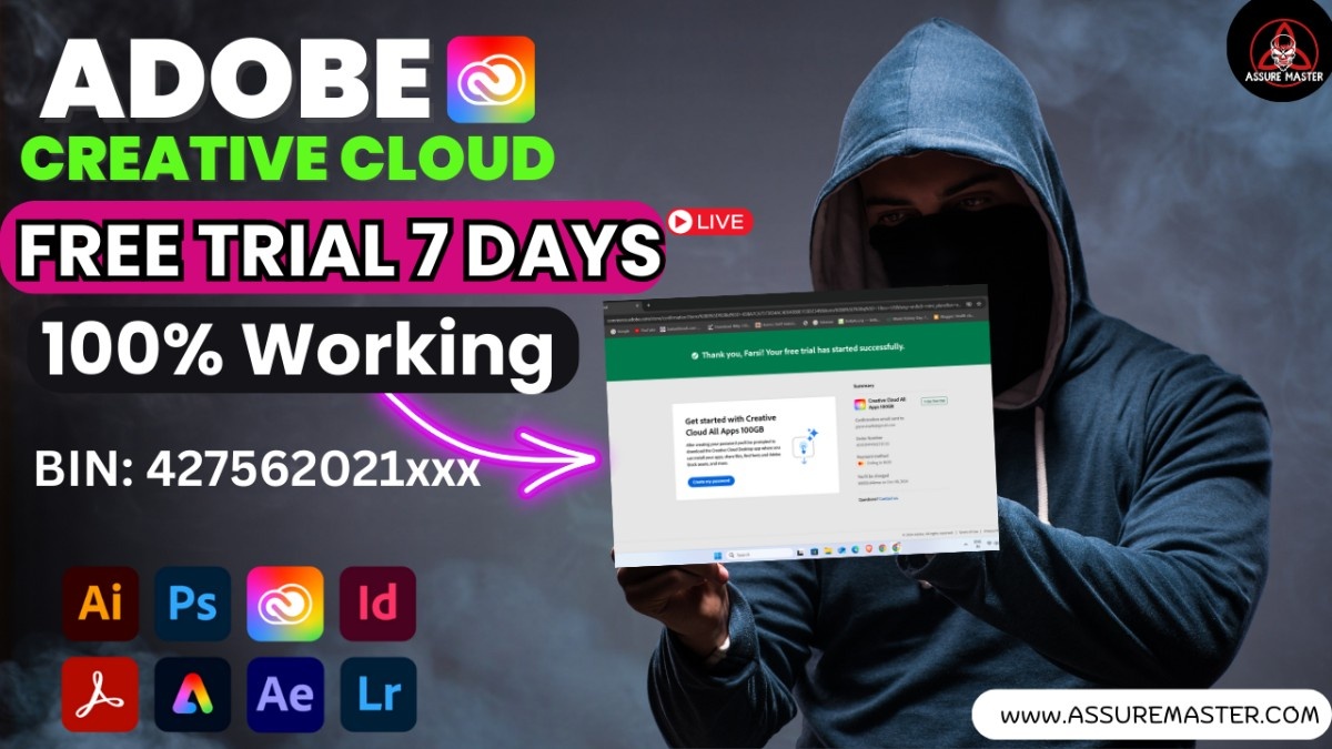 How to get Adobe 7days free trial ?